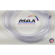 Load image into Gallery viewer, Max-Motorsports FUEL LINE 4'ft / CLEAR|TRANSPARENT Max-Flo | 3/8" (9.5mm) ID x 1/2" OD Fuel Line Hose | 3 Lengths Available