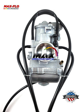 Max-Motorsports CARBURETOR VENT HOSE KIT BLACK 5 Hose Precut Carburetor Vent Hose Factory Kit | 20 Colors