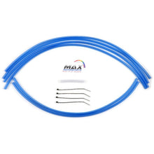 Load image into Gallery viewer, Max Motorsports CARBURETOR VENT HOSE KIT Clear Ice Blue / 4mm ID Aftermarket Bowl Drains 1987-2006 Yamaha Banshee 350 Complete Carburetor Vent Hose Kit, Fuel Line, and Filter