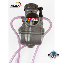 Load image into Gallery viewer, Max-Motorsports CARBURETOR VENT HOSE KIT CLEAR LIGHT FACTORY PINK Max-Flo | 5'ft Uncut Carburetor Overflow Vent Hose Kit Keihin Mikuni Carb | 20 Colors