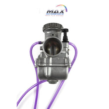 Load image into Gallery viewer, Max-Motorsports CARBURETOR VENT HOSE KIT CLEAR PURPLE Max-Flo | 5'ft Uncut Carburetor Overflow Vent Hose Kit Keihin Mikuni Carb | 20 Colors