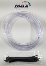將圖片載入圖庫檢視器 MAX-MOTORSPORTS FUEL LINE CLEAR|TRANSPARENT / 4'ft Max-Flo | 1/4" ID (6.4mm) x 3/8" OD FUEL HOSE LINE | 14 Colors and 3 lengths