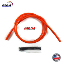 將圖片載入圖庫檢視器 MAX-MOTORSPORTS FUEL LINE KTM ORANGE / 4'ft Max-Flo | 1/4" ID (6.4mm) x 3/8" OD FUEL HOSE LINE | 14 Colors and 3 lengths