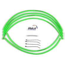 Load image into Gallery viewer, Max Motorsports CARBURETOR VENT HOSE KIT Solid Neon Green / 4mm ID Aftermarket Bowl Drains 1987-2006 Yamaha Banshee 350 Complete Carburetor Vent Hose Kit, Fuel Line, and Filter