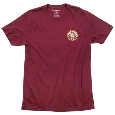 Fasthouse Fast House Apparel Fasthouse - Men's Realm Tee - Maroon or Forest Green