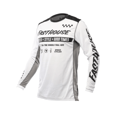 Fasthouse Fasthouse Jersey Y-MED Fasthouse - Grindhouse Domingo Youth Jersey - White