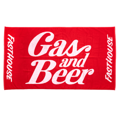 Max Motorsports Towels FASTHOUSE - Gas & Beer Towel - Red