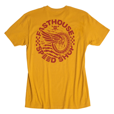 Max Motorsports Fasthouse Apparel Fasthouse - Seeker Tee - Vintage Gold