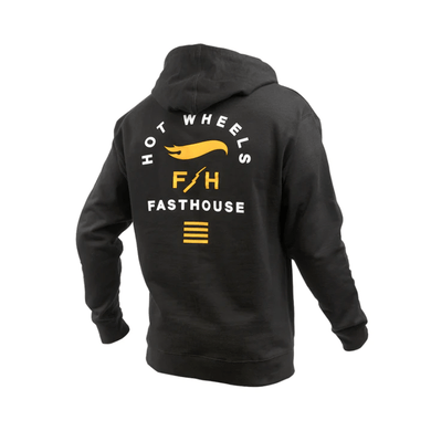 Max Motorsports Fasthouse Apparel Y-SM Fasthouse Hot Wheels Synergy Youth Hooded Pullover - Black