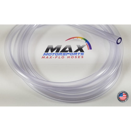 Max-Motorsports FUEL LINE 4'ft / CLEAR|TRANSPARENT Max-Flo | 3/8