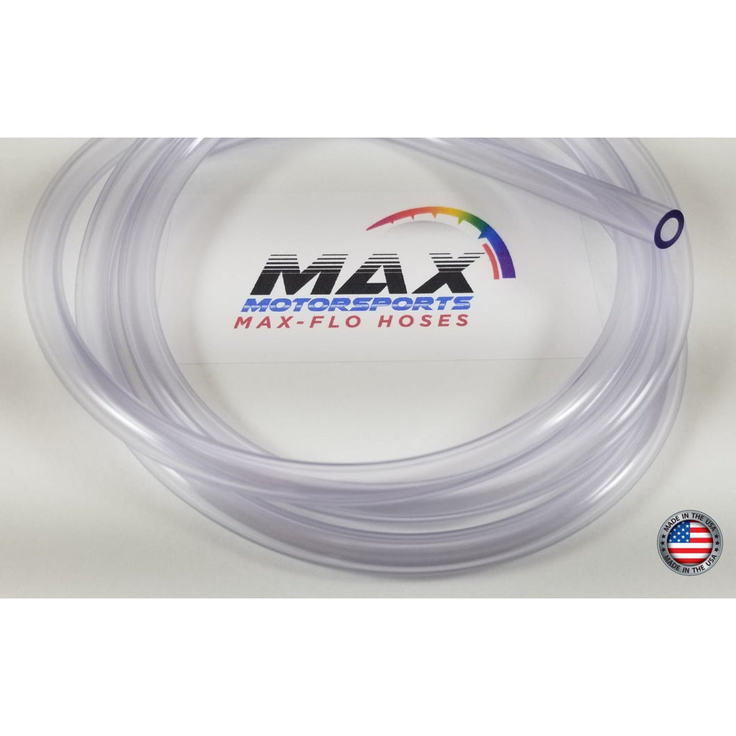 Max-Motorsports FUEL LINE 4'ft / CLEAR|TRANSPARENT Max-Flo | 3/8