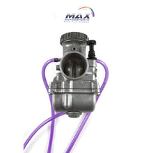 Load image into Gallery viewer, Max-Motorsports CARBURETOR VENT HOSE KIT CLEAR PURPLE Max-Flo | 5&#39;ft Uncut Carburetor Overflow Vent Hose Kit Keihin Mikuni Carb | 20 Colors
