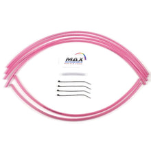 Load image into Gallery viewer, Max Motorsports CARBURETOR VENT HOSE KIT Clear Replica Pink / 4mm ID Aftermarket Bowl Drains 1987-2006 Yamaha Banshee 350 Complete Carburetor Vent Hose Kit, Fuel Line, and Filter
