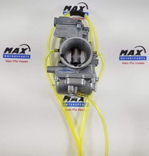 Cargar imagen en el visor de la galería, MAX-FLO CARBURETOR VENT HOSE KIT CLEAR YELLOW 10&#39;ft Uncut Carburetor Overflow Vent Hose Kit | 15 Colors
