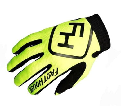 Max Motorsports Fast House Apparel Fasthouse Speed Style Youth Glove Kids Size Small Flo Yellow / Black