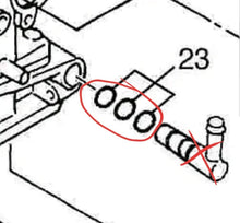 Charger l&#39;image dans la galerie, Max Motorsports INLET O-RINGS Keihin FCR Carburetor Inlet O-Rings | Set of 3
