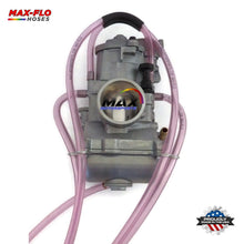 Load image into Gallery viewer, Max-Motorsports CARBURETOR VENT HOSE KIT LT FACTORY PINK Max-Flo | 10&#39;ft Carburetor Vent Hose - Keihin FCR Carb Kit and Inlet O-Rings
