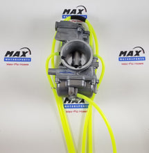 Cargar imagen en el visor de la galería, Max-Motorsports CARBURETOR VENT HOSE KIT NEON YELLOW Max-Flo | 10&#39;ft Uncut Carburetor Overflow Vent Hose Kit Keihin Mikuni Carb | 20 Colors
