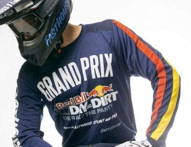 Max Motorsports Fast House Apparel Small Fasthouse Redbull Day In The Dirt 19 Grand Prix Jersey DITD Blue