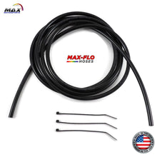 Cargar imagen en el visor de la galería, Max-Motorsports CARB VENT LINE | FUEL HOSE SOLID BLACK / 6&#39;ft Max-Flo | 1/8&quot; (3.2mm) ID x 1/4&quot; OD Carb Vent Hose-Fuel Line | Over 15 Colors
