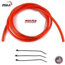 Cargar imagen en el visor de la galería, Max-Motorsports CARB VENT LINE | FUEL HOSE SOLID KTM ORANGE / 6&#39;ft Max-Flo | 1/8&quot; (3.2mm) ID x 1/4&quot; OD Carb Vent Hose-Fuel Line | Over 15 Colors
