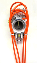 Load image into Gallery viewer, Max Motorsports CARBURETOR VENT HOSE KIT SOLID KTM ORANGE Lectron Billetron Carburetor Vent Hose Kit | 20+ Colors
