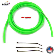 Load image into Gallery viewer, Max-Motorsports CARB VENT LINE | FUEL HOSE SOLID NEON GREEN / 6&#39;ft Max-Flo | 1/8&quot; (3.2mm) ID x 1/4&quot; OD Carb Vent Hose-Fuel Line | Over 15 Colors
