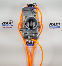Load image into Gallery viewer, Max-Motorsports CARBURETOR VENT HOSE KIT SOLID NEON ORANGE Max-Flo | 10&#39;ft Carburetor Vent Hose - Keihin FCR Carb Kit and Inlet O-Rings
