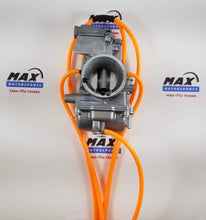 Cargar imagen en el visor de la galería, MAX-FLO CARBURETOR VENT HOSE KIT SOLID NEON ORANGE 10&#39;ft Uncut Carburetor Overflow Vent Hose Kit | 15 Colors
