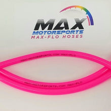 Load image into Gallery viewer, Max-Motorsports CARB VENT LINE | FUEL HOSE SOLID NEON PINK / 6&#39;ft Max-Flo | 1/8&quot; (3.2mm) ID x 1/4&quot; OD Carb Vent Hose-Fuel Line | Over 15 Colors
