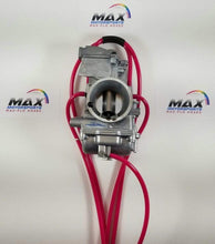 Cargar imagen en el visor de la galería, MAX-FLO CARBURETOR VENT HOSE KIT SOLID RETRO NUCLEAR RED 10&#39;ft Uncut Carburetor Overflow Vent Hose Kit | 15 Colors
