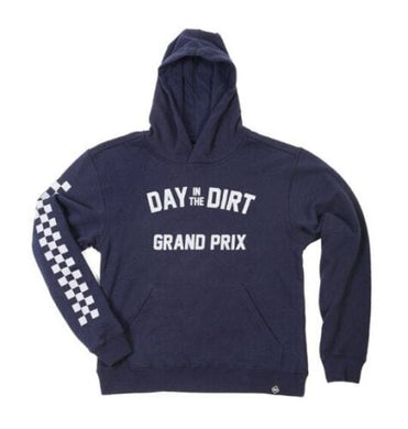 Max Motorsports Fast House Apparel XL Fasthouse Day In The Dirt 24 Hooded Pullover Blue Hoodie